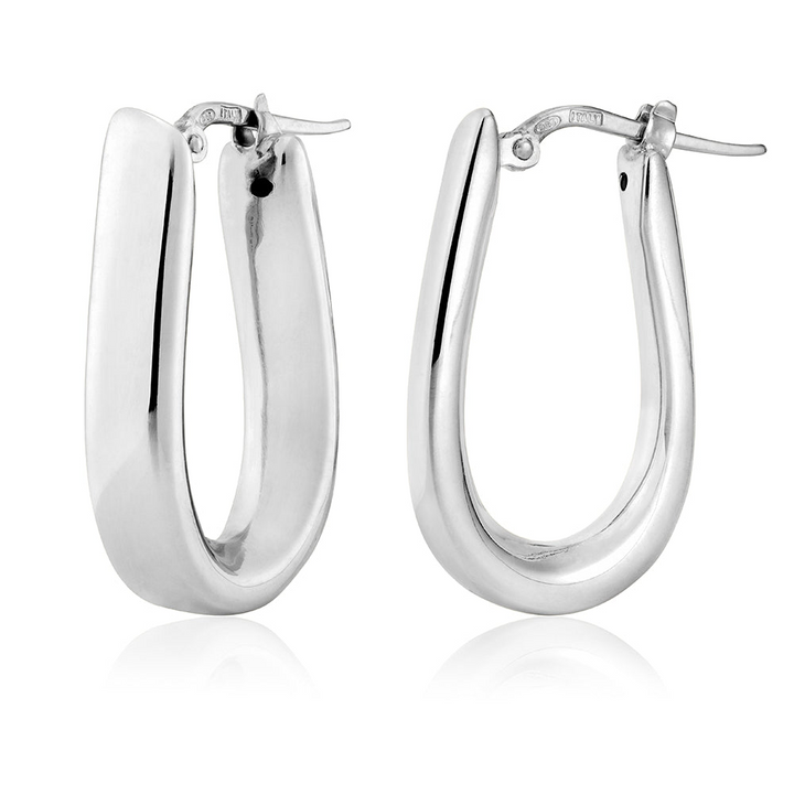 Miss Mimi Equestrian Hoop Earrings