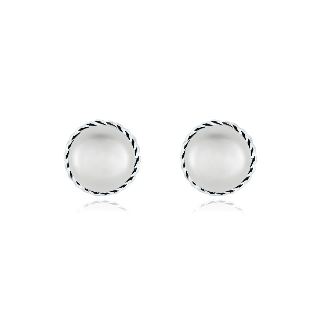 Miss Mimi Pearl Stud Earring | Sterling Silver | ORLY Jewellers