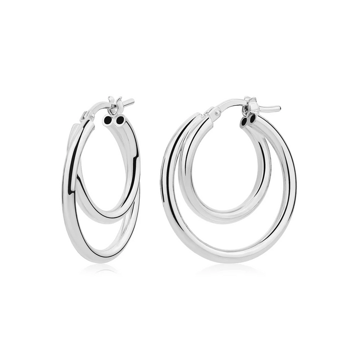 Miss Mimi Double Hoop Earrings