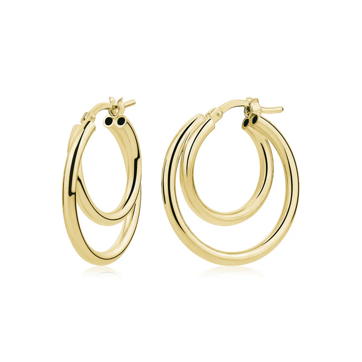 Miss Mimi Double Hoop Earrings