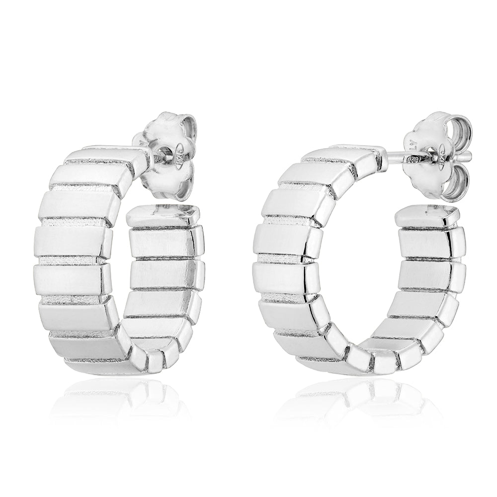 Miss Mimi Small Groove Hoops