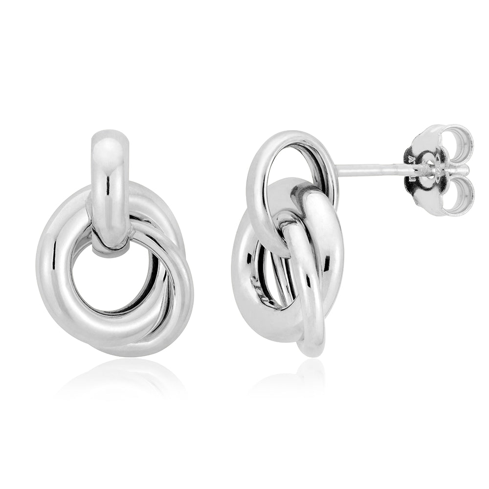 Miss Mimi Small Double Circle Earrings