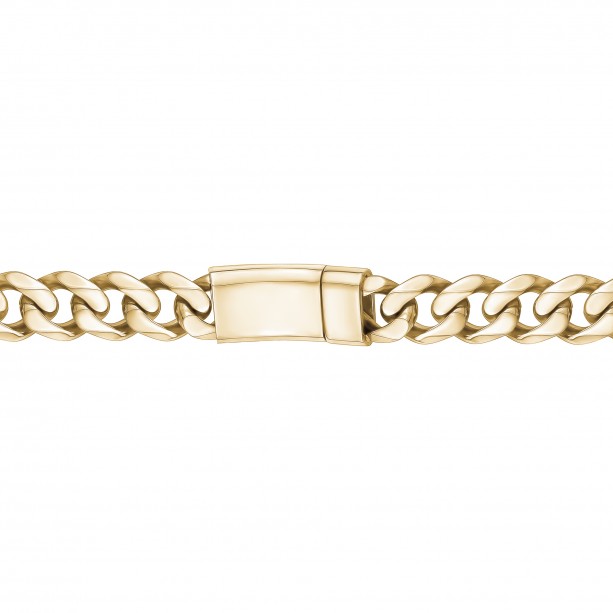 A.R.Z Stainless Steel 13mm Cuban Link Necklace | ORLY Jewellers
