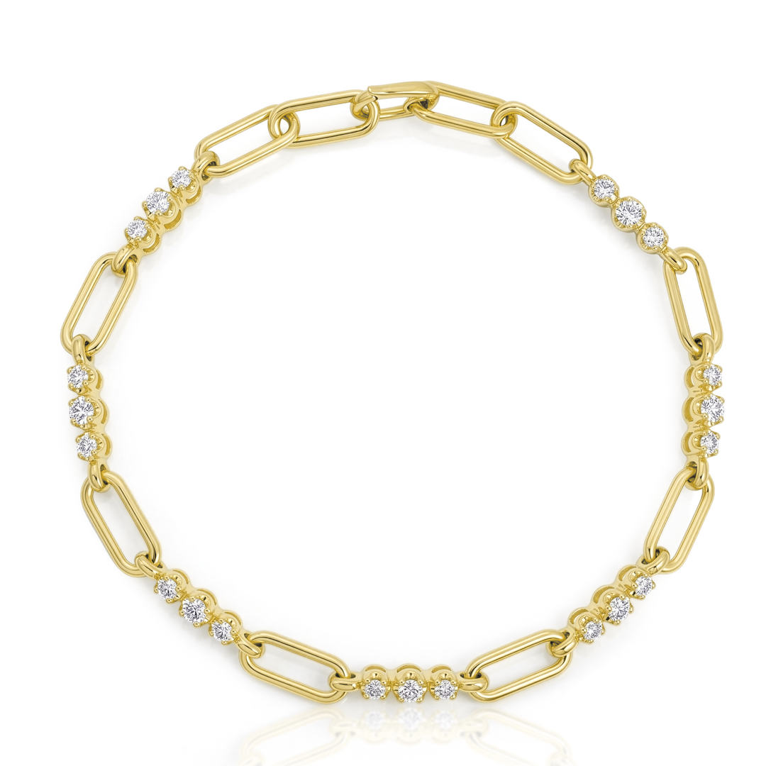 Diamond Link Bracelet