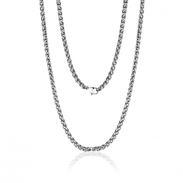 A.R.Z Steel 4mm Round Franco Chain | Stainless Steel | ORLY Jewellers