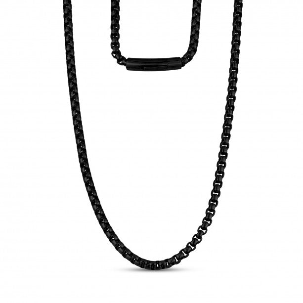 A.R.Z Steel 5mm Box Link Necklace | Stainless Steel | ORLY Jewellers