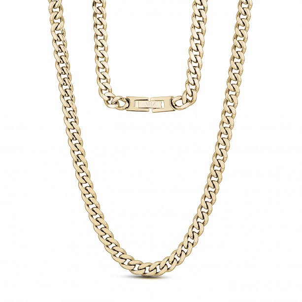 A.R.Z Steel 6mm Cuban Link Necklace | Stainless Steel | ORLY Jewellers