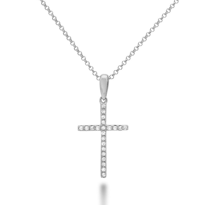 Collier Croix Diamant