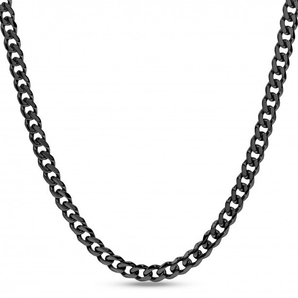 A.R.Z Steel 8mm Cuban Link Necklace | Stainless Steel | ORLY Jewellers