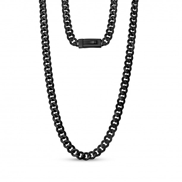 A.R.Z Steel 9mm Cuban Link Necklace | Stainless Steel | ORLY Jewellers