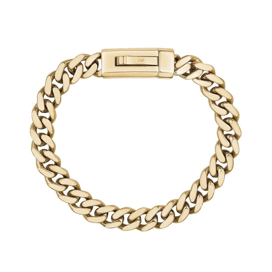 A.R.Z Stainless Steel Cuban Link Bracelet 9mm - ORLY Jewellers Canada