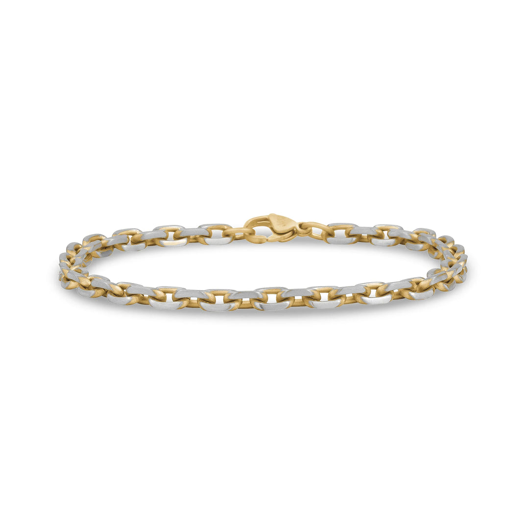 A.R.Z Stainless Steel Anchor Link Bracelet 5mm - ORLY Jewellers Canada