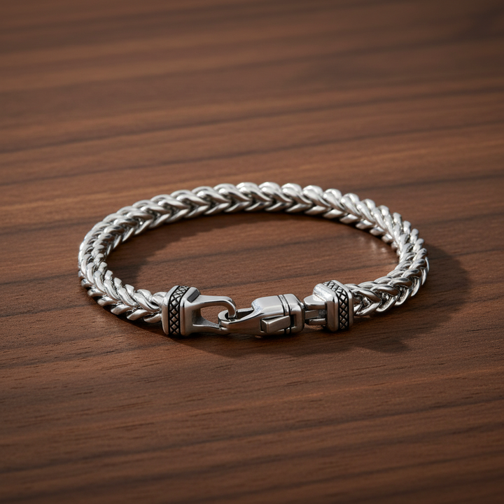 Bracelet à maillons Franco ARZ Steel 5 mm 