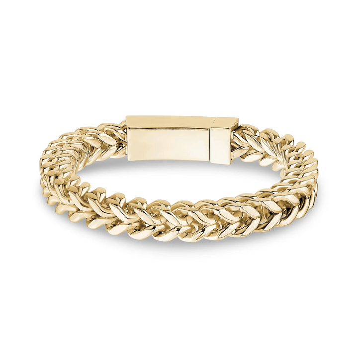 A.R.Z Steel Franco Link Bracelet 8mm