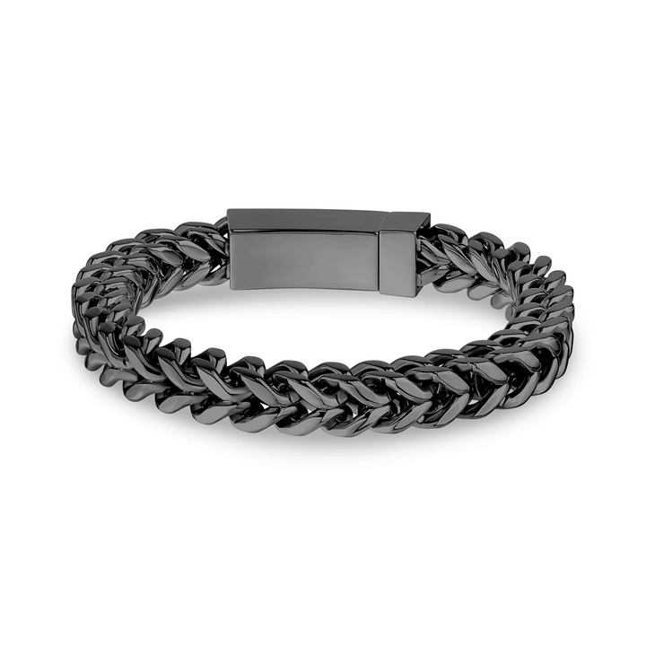 A.R.Z Steel Franco Link Bracelet 8mm