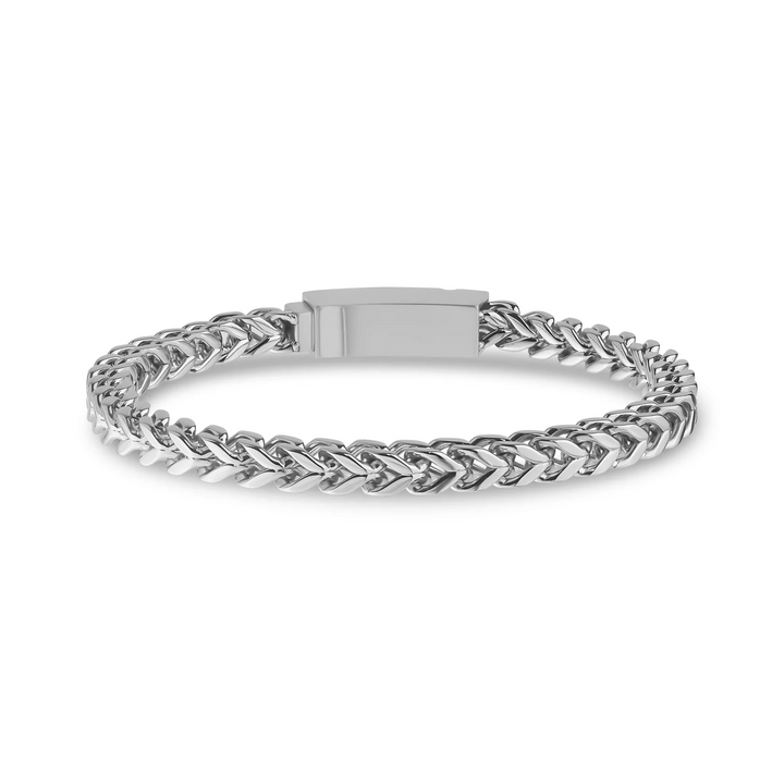 A.R.Z Steel Franco Link Bracelet 5mm