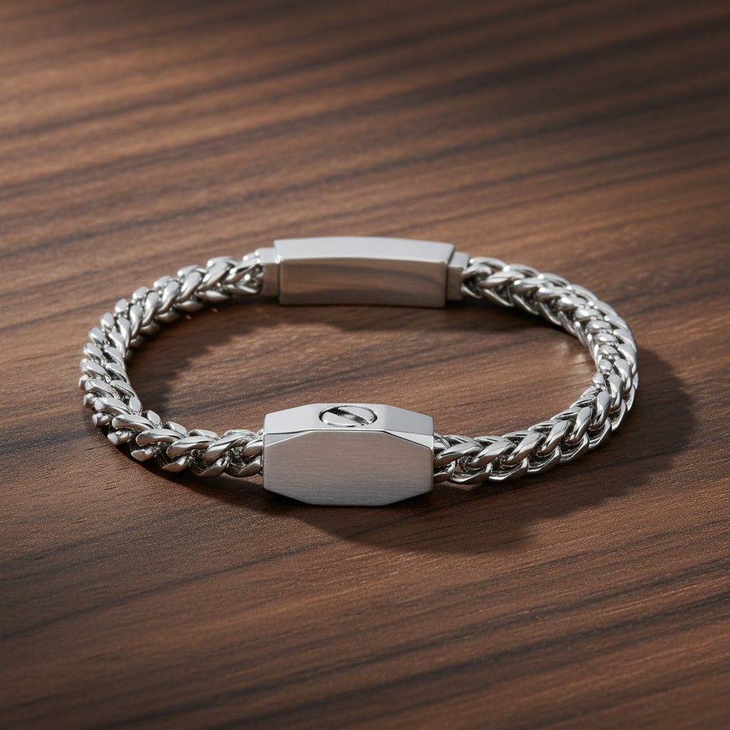 A.R.Z Steel ID Bracelet for Ashes 5mm