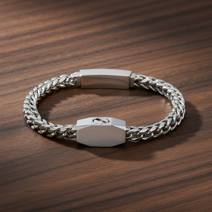 A.R.Z Steel ID Bracelet for Ashes 5mm