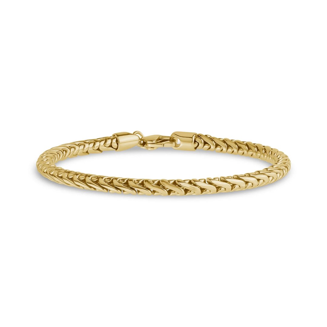 A.R.Z Steel S Link Bracelet 4.5mm