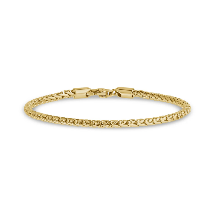 A.R.Z Steel S Link Bracelet 3mm
