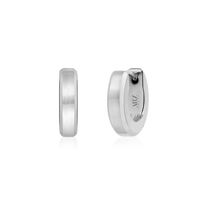A.R.Z Steel Mini Beveled Edge Huggies