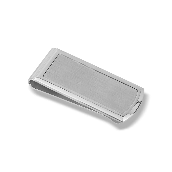 A.R.Z Steel Sleek Steel Money Clip