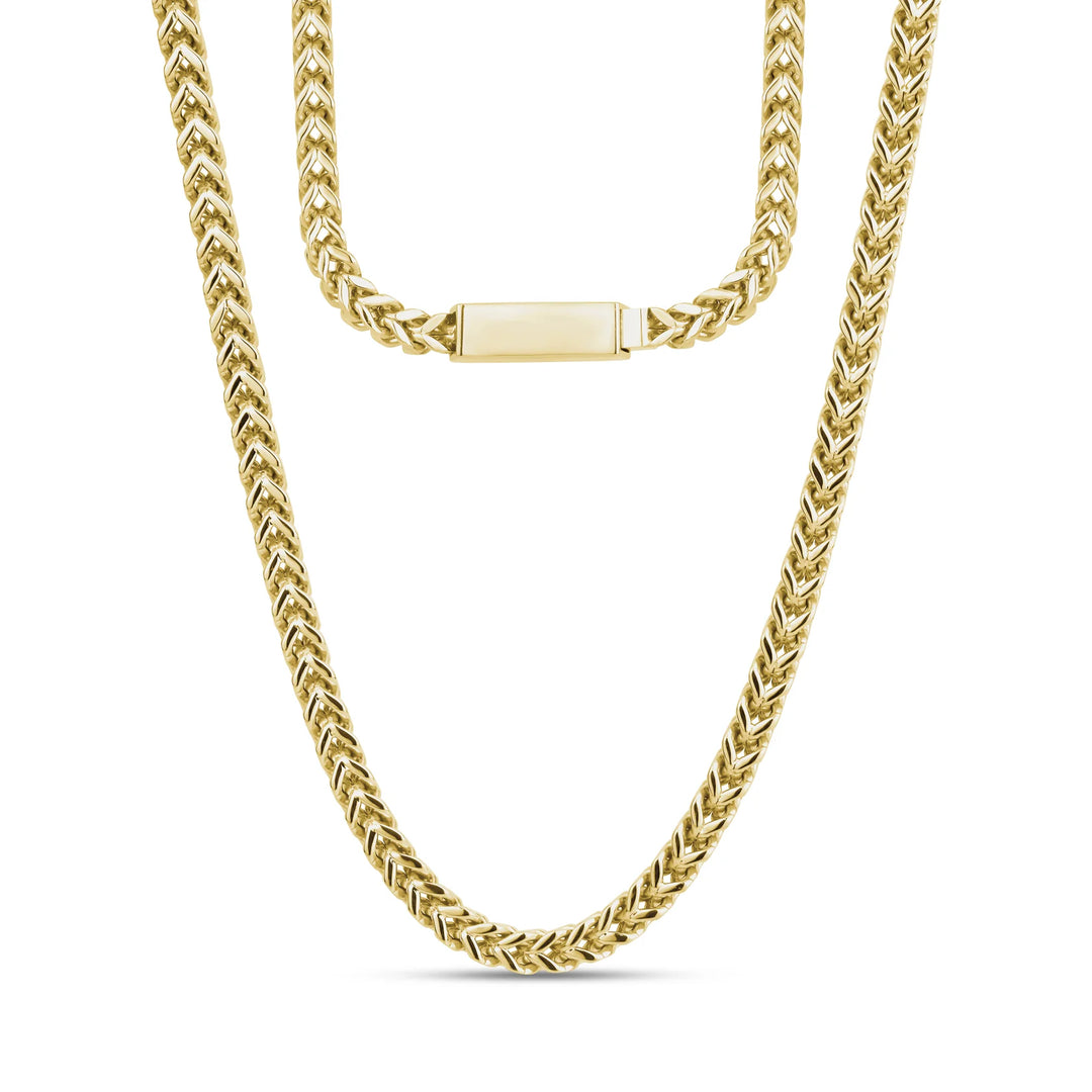 A.R.Z Steel Franco Link Chain 4mm