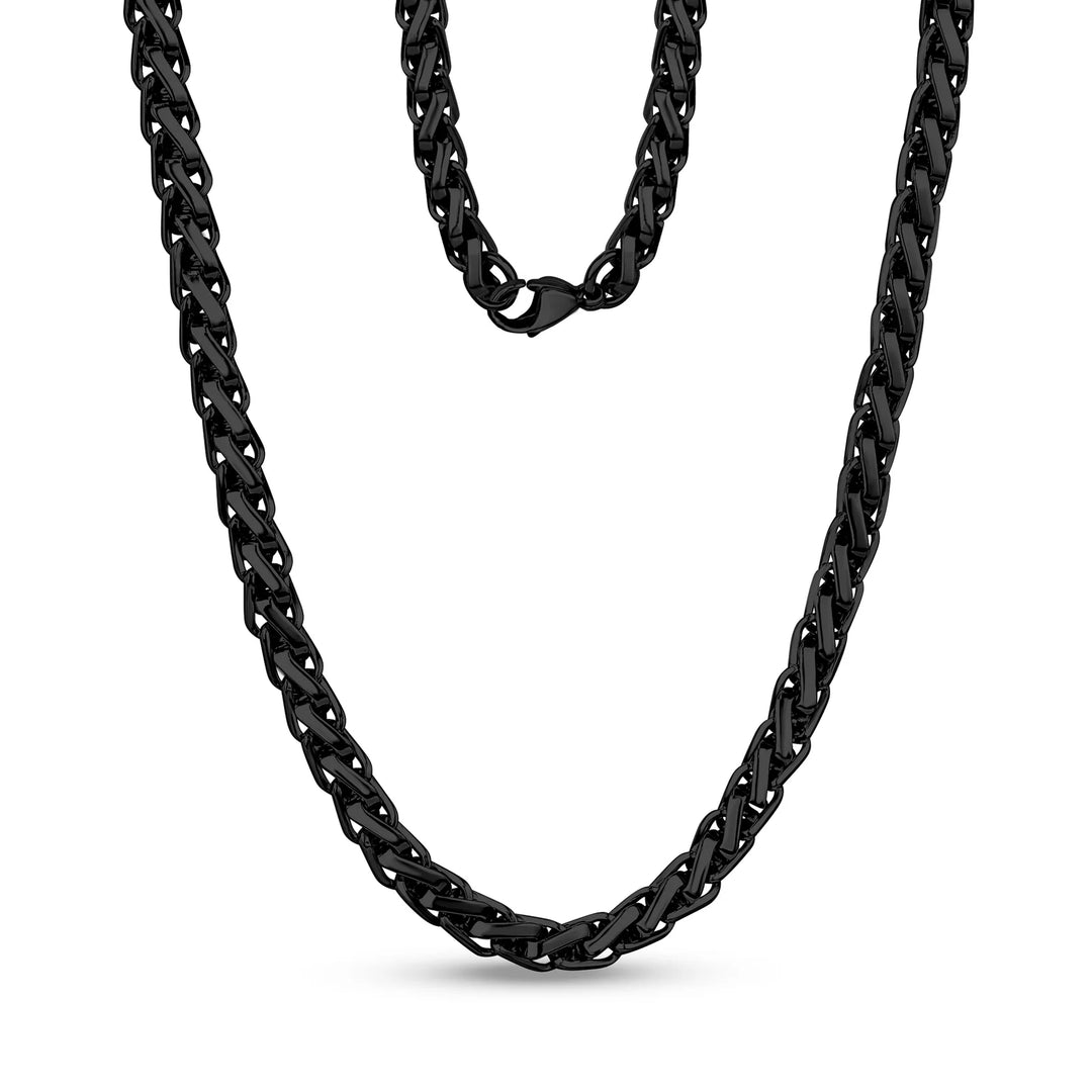 A.R.Z Steel Braided Link Chain 7mm