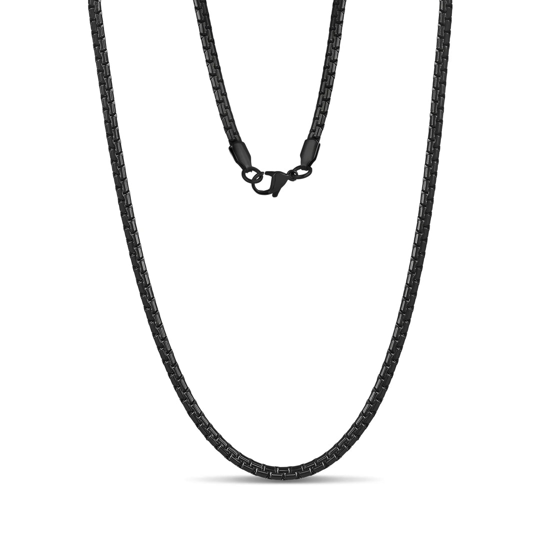A.R.Z Steel Flat Box Link Chain 3.5mm