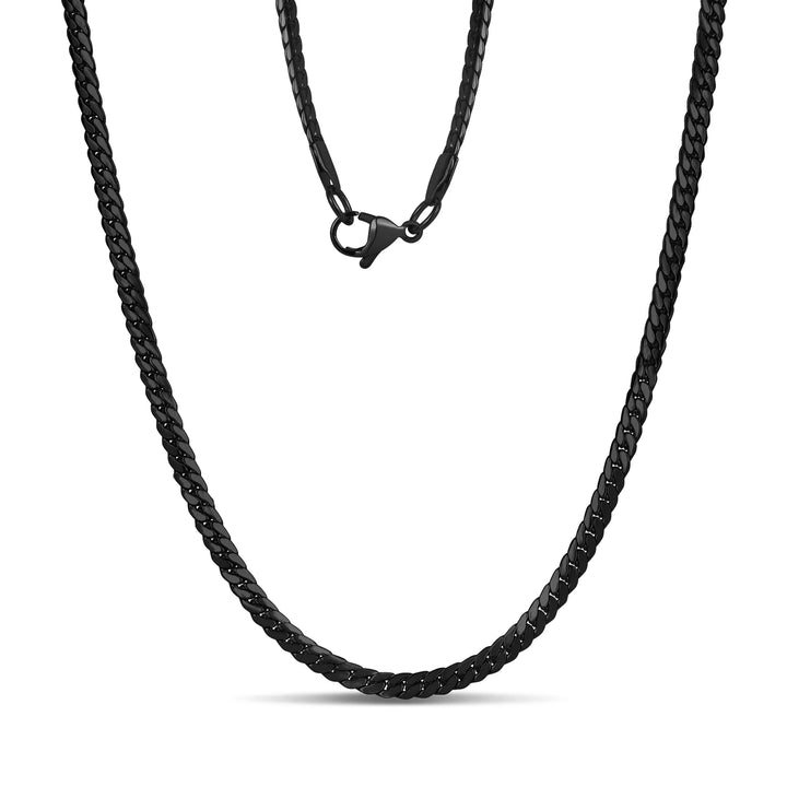 A.R.Z Steel Miami Cuban Link Chain 3.8mm