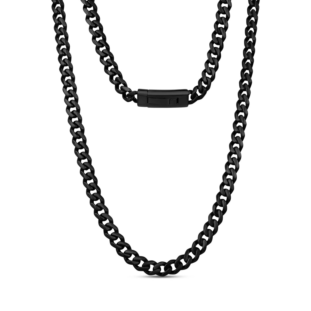 A.R.Z Steel Cuban Link Chain 7mm