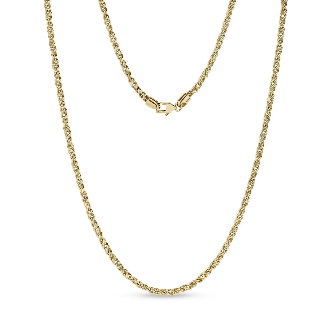 A.R.Z Steel Barbwire Twist Chain 3.5mm