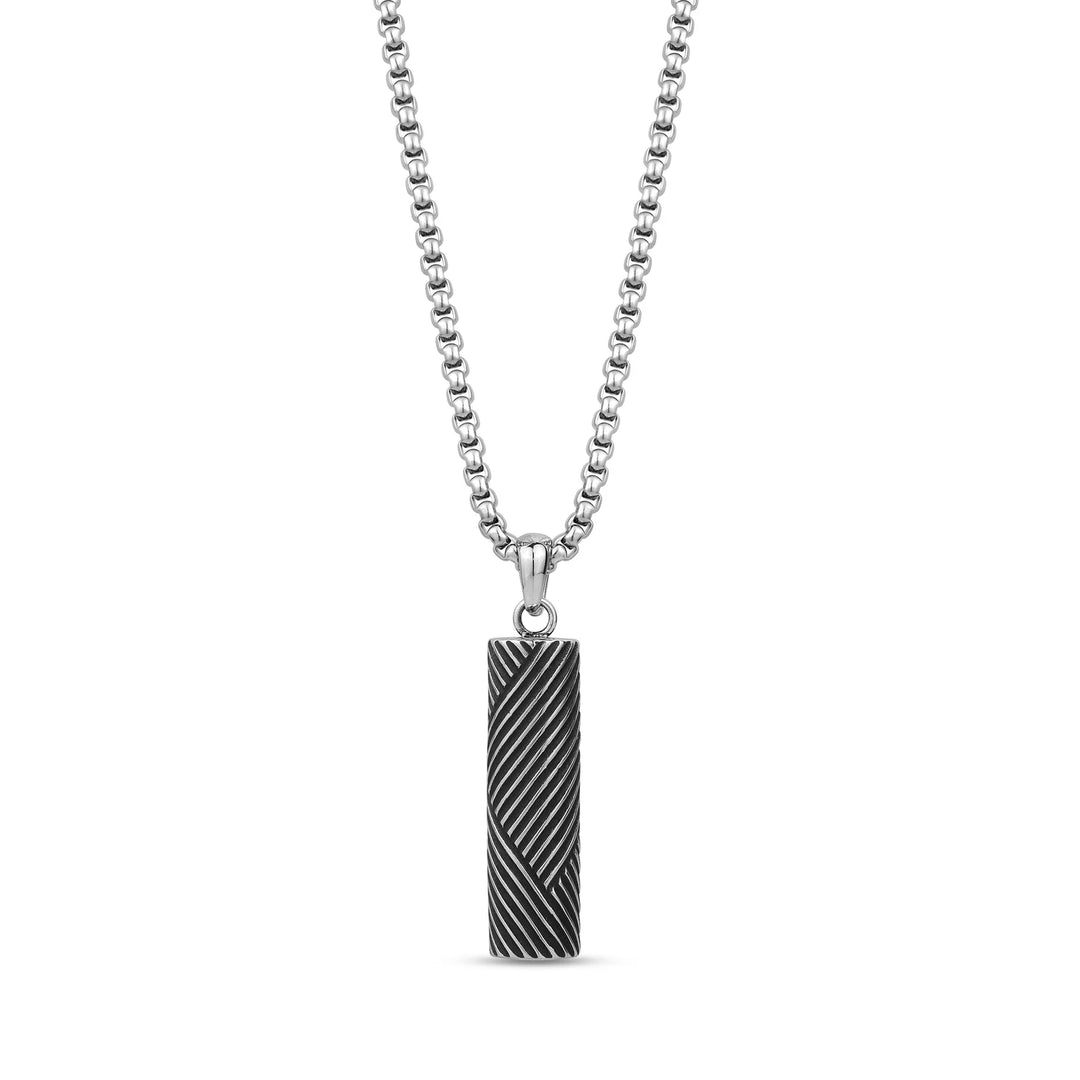 A.R.Z Steel Layered Urn Pendant