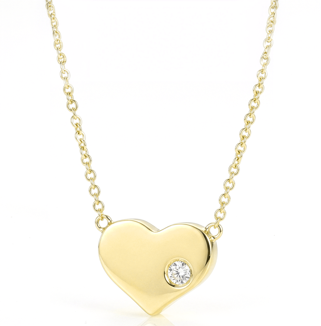 18K Gold Diamond Necklace
