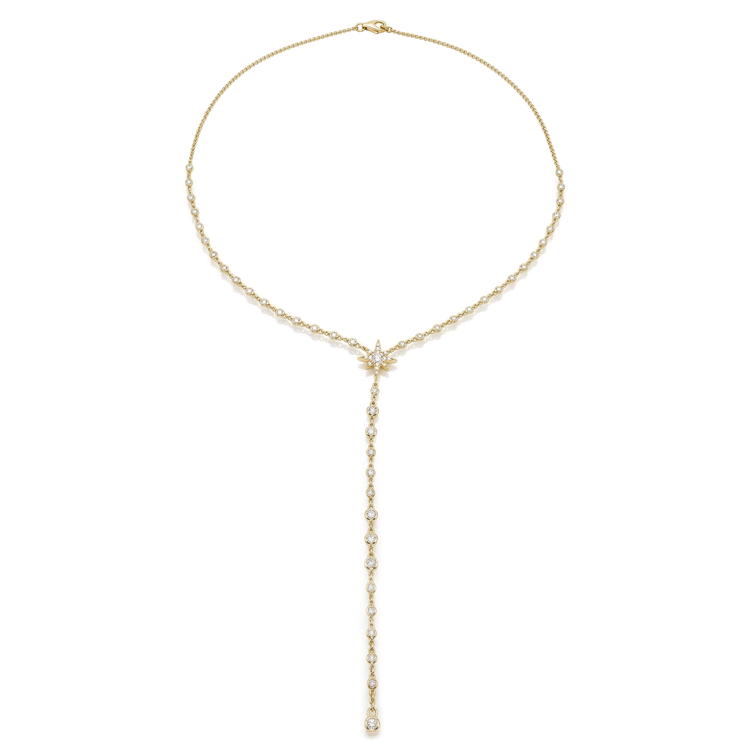 18K Gold Diamond Necklace