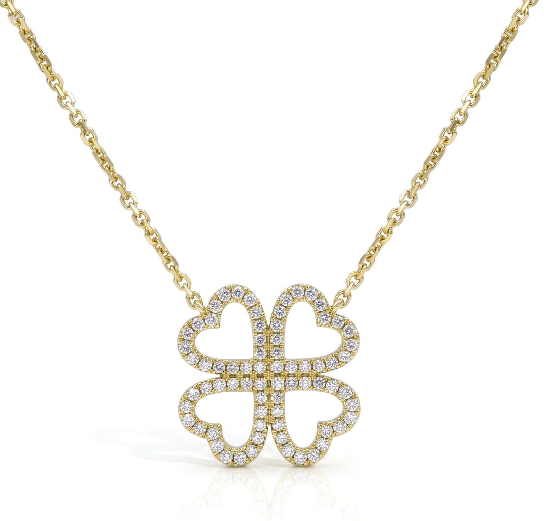 18K Gold Diamond Necklace