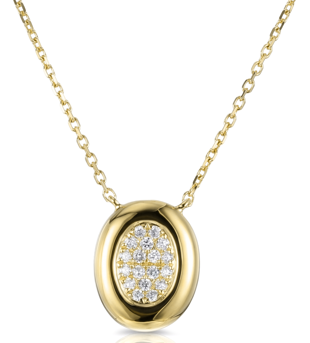 14K Gold Diamond Necklace