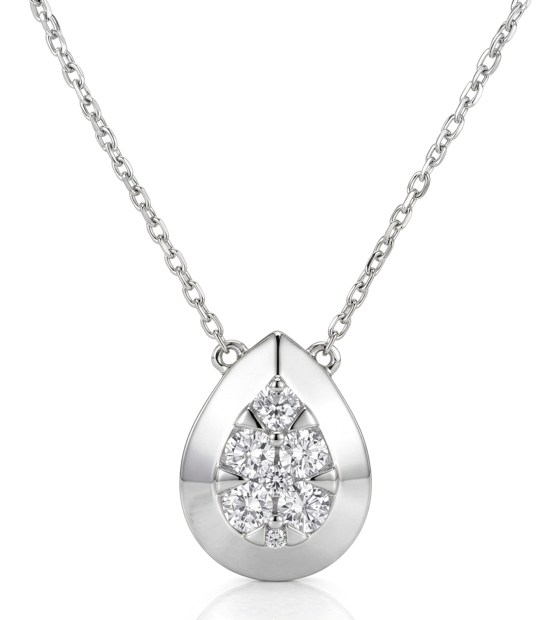 14K Gold Diamond Necklace