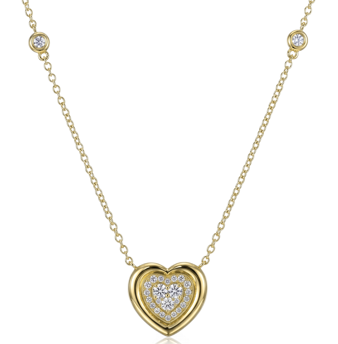 18K Gold Diamond Necklace