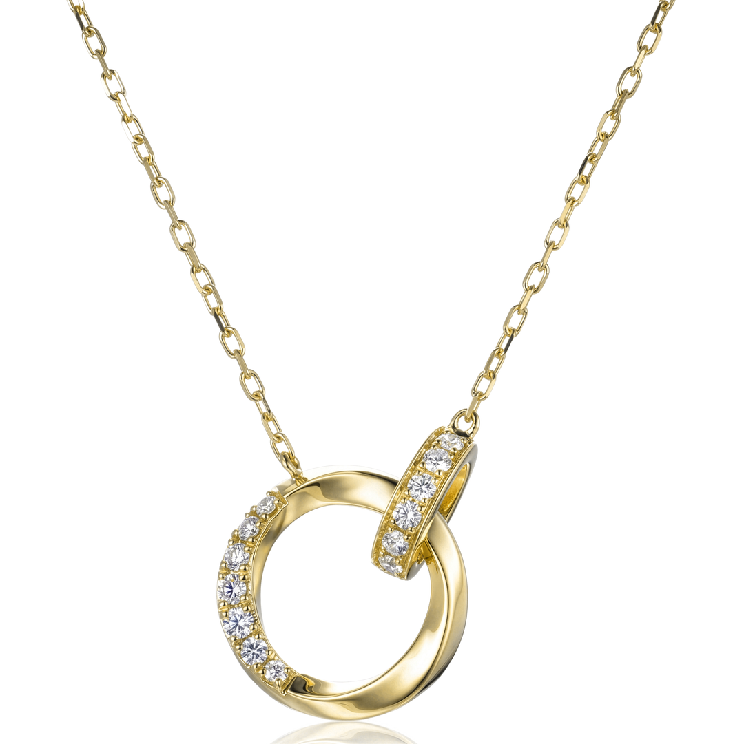 14K Gold Diamond Necklace