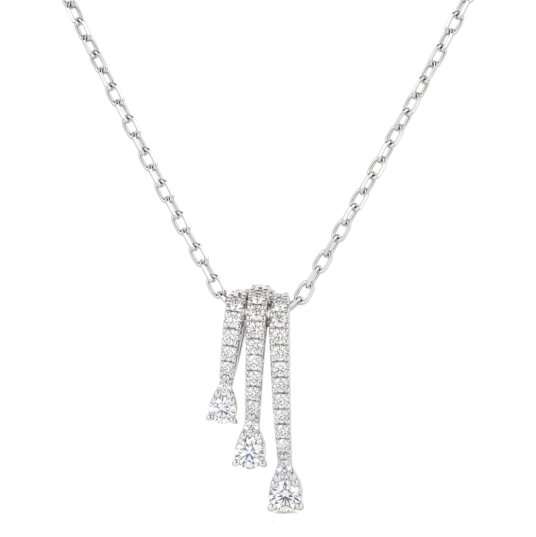14K Gold Diamond Necklace
