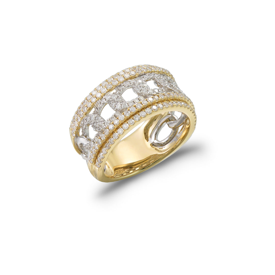 18K Fancy Cocktail Diamond Ring by ORLY Jewellers