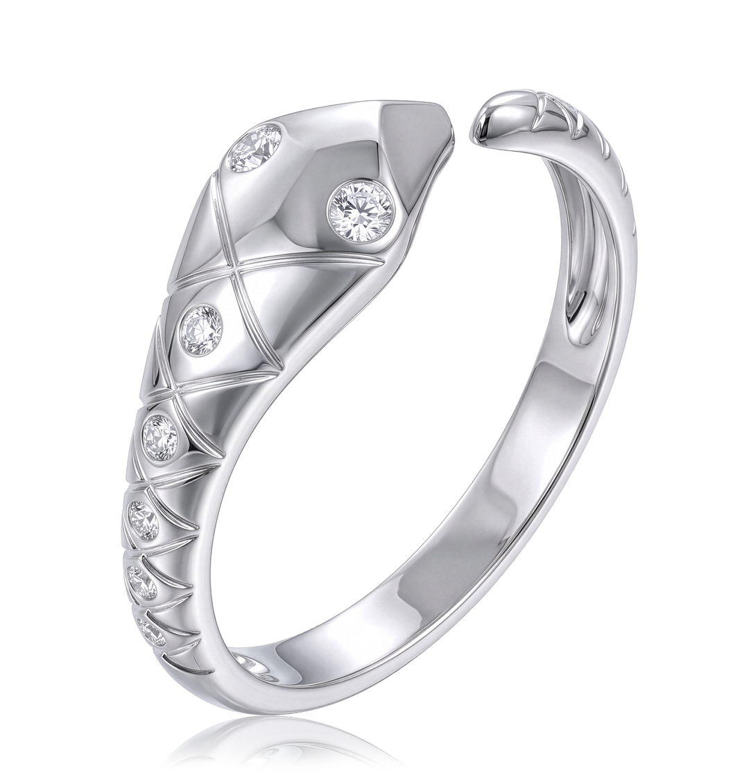 18K Gold Diamond Ring