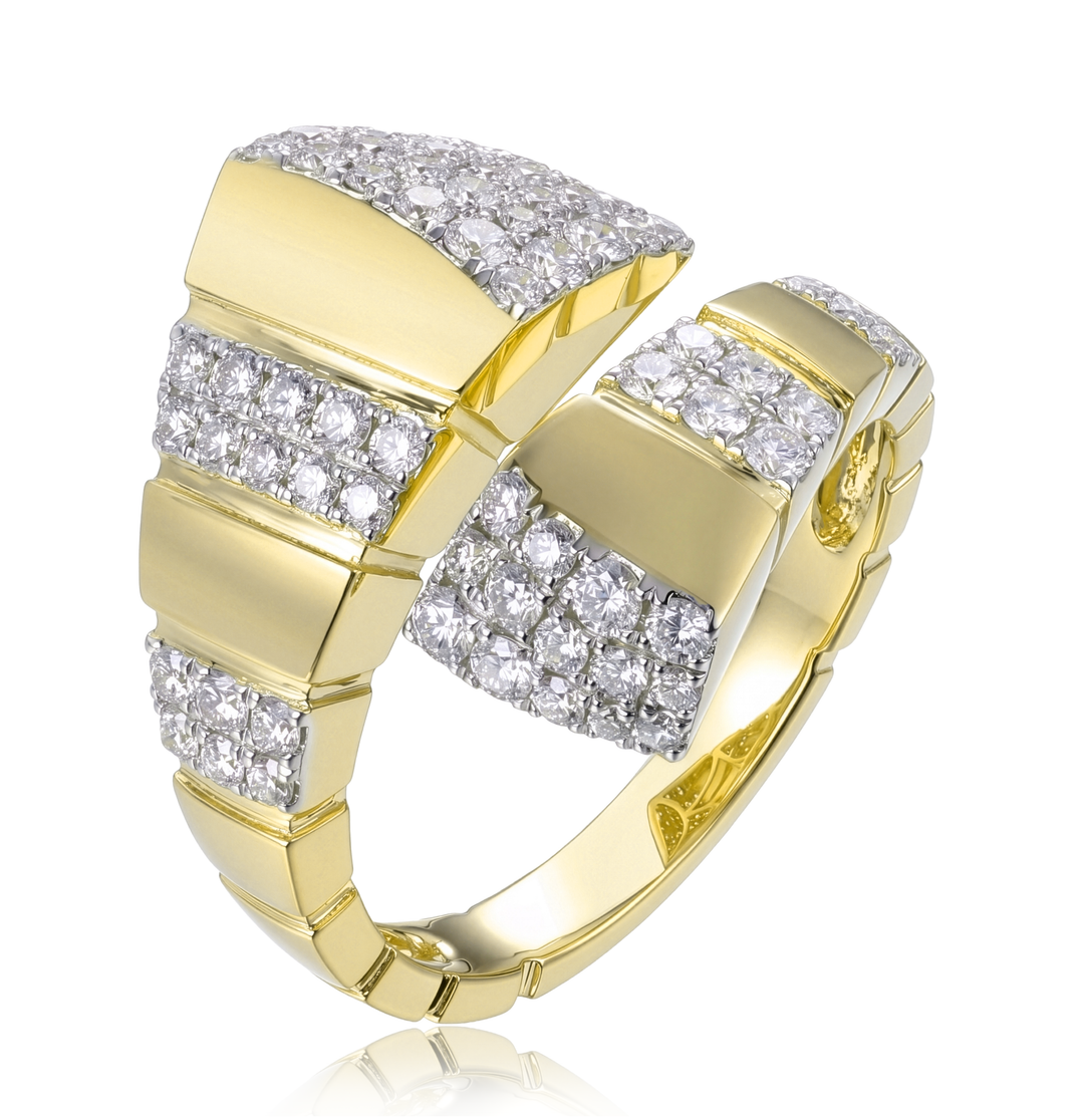 18K Gold Diamond Ring