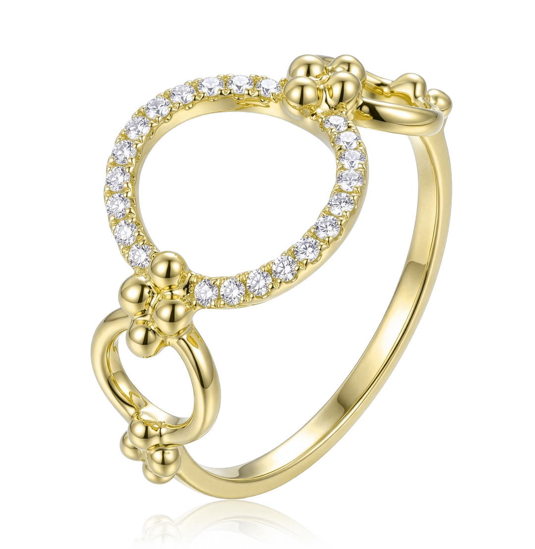 14K Gold Diamond Ring