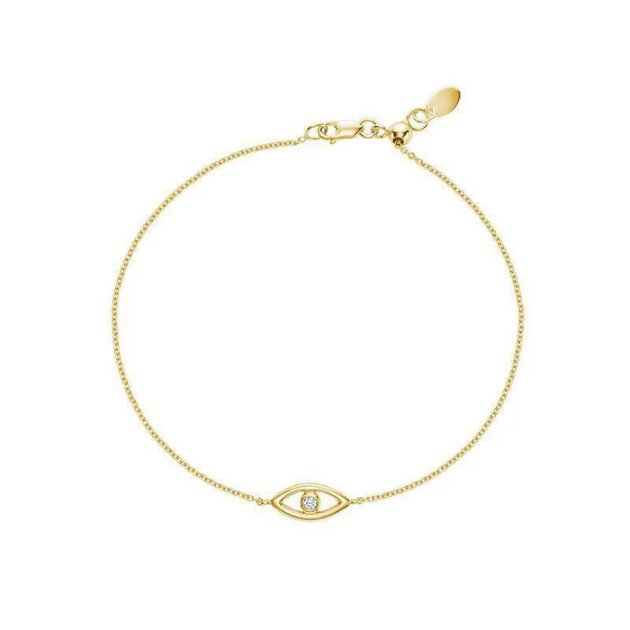Evil Eye Diamond Bracelet