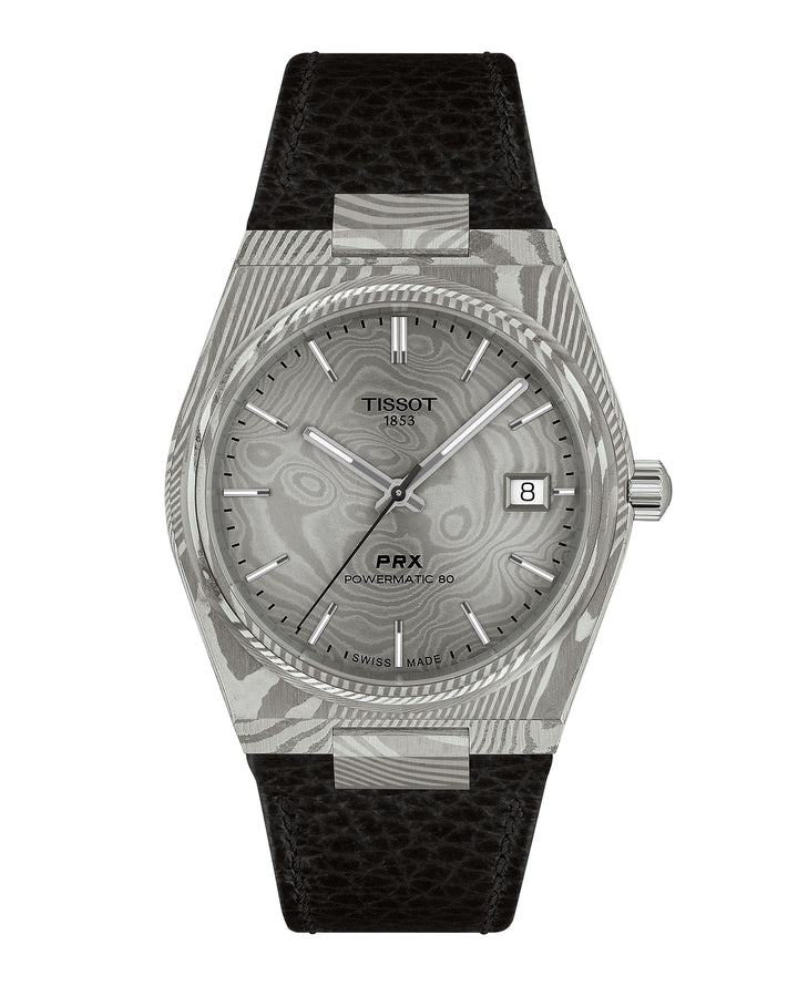TISSOT PRX Damascus Steel 38mm