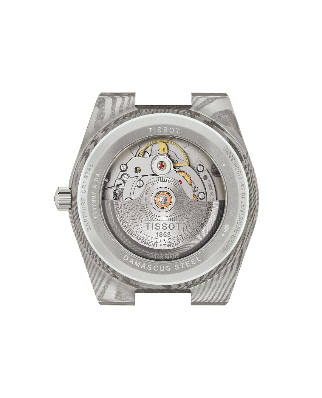 TISSOT PRX Damascus Steel 38mm