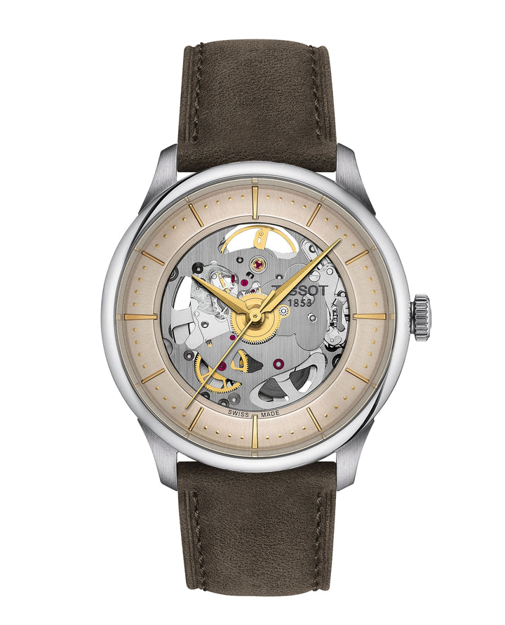 TISSOT Chemin Des Tourelles Skeleton 39mm
