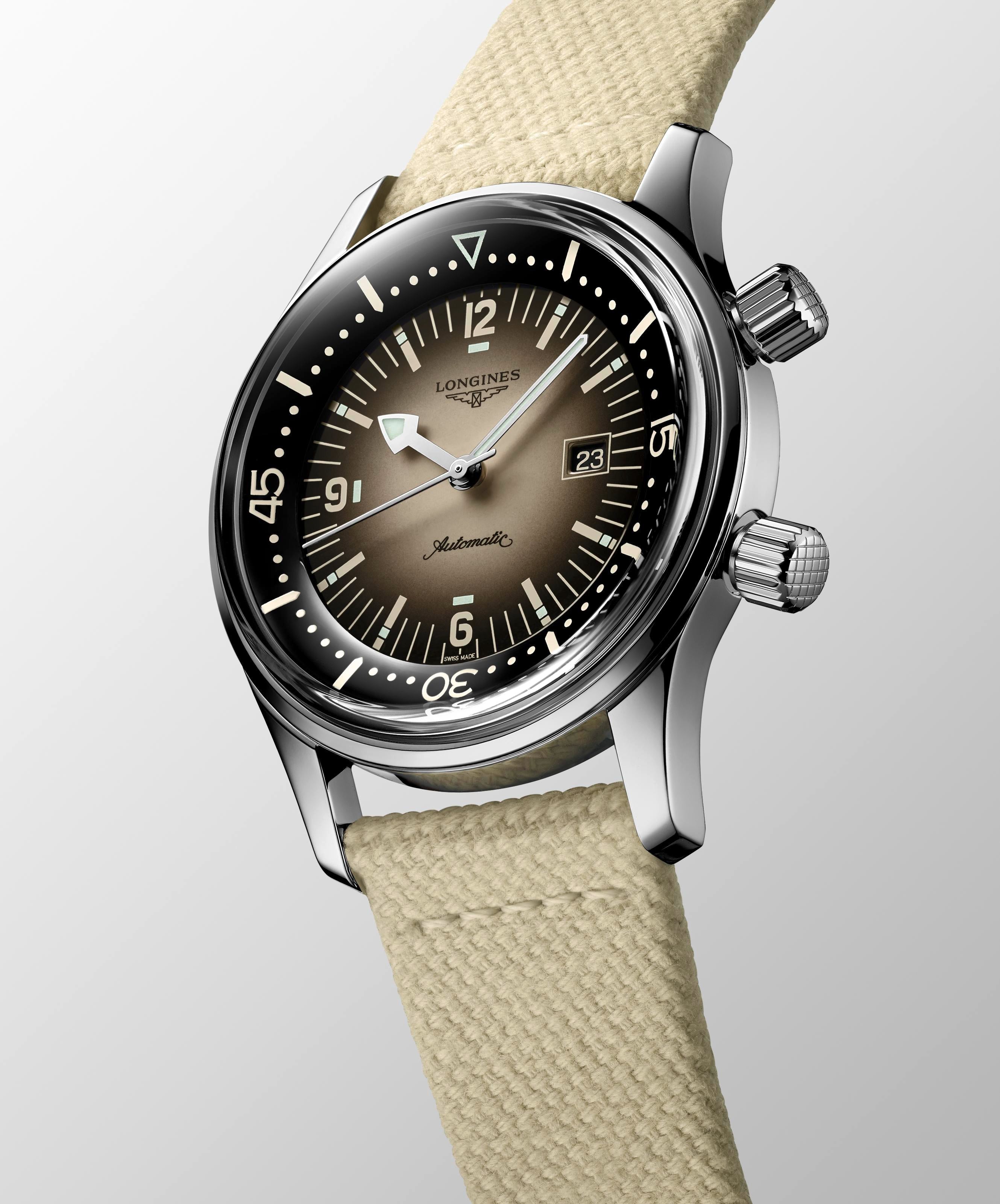Longines Legend Diver 36mm | L3.374.4.30.2 | ORLY Jewellers - Canada
